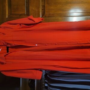 Diane Von Furstenburg Red Wrap Dress